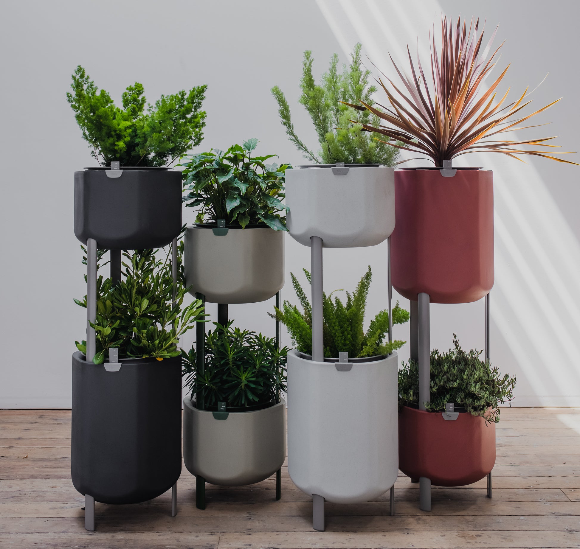 self watering planter indoor Smaller, Deep Indigo Self-Watering Planter – Marly Garden