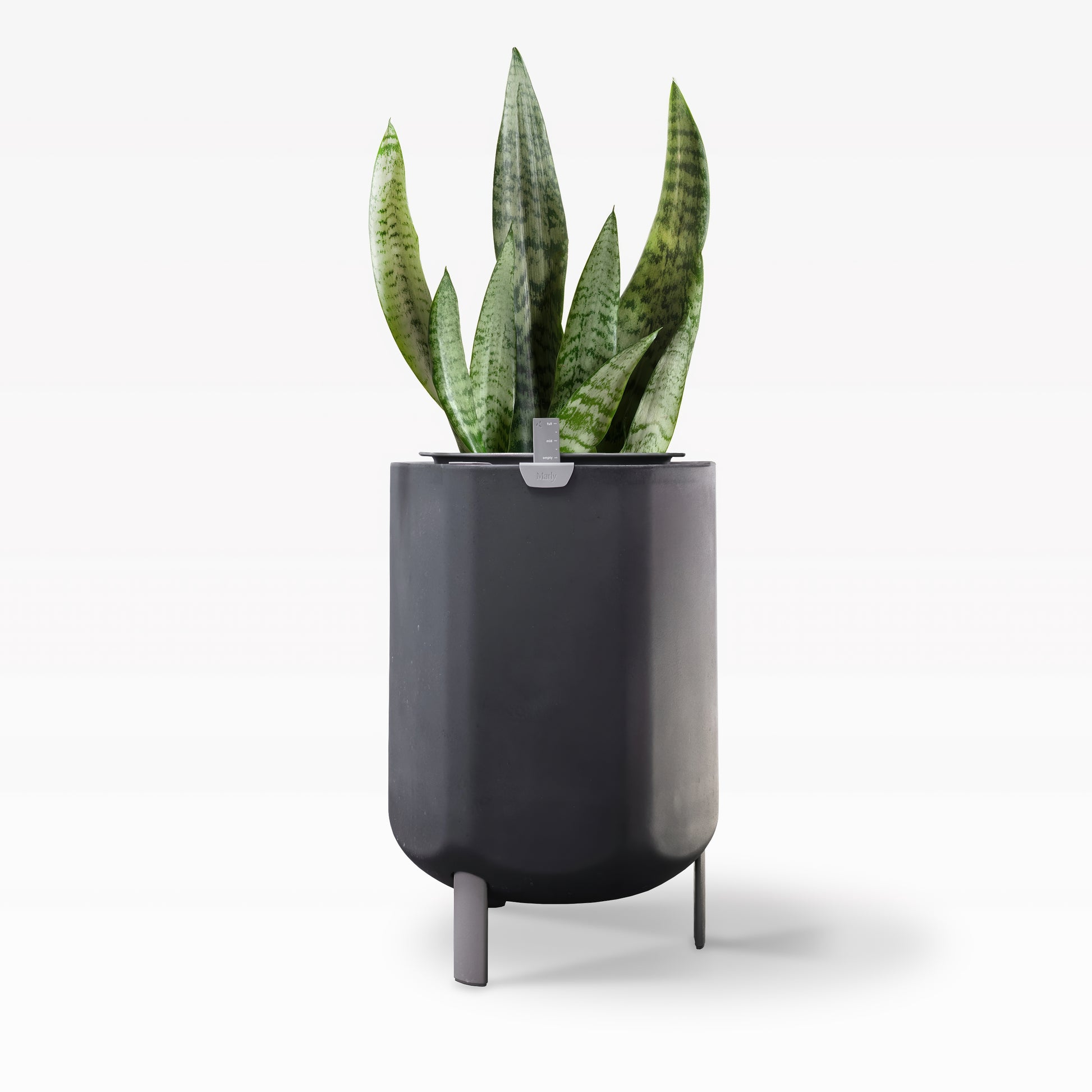 deep plant pot Larger, Deep Indigo Self-Watering Planter – Marly Garden