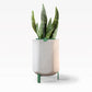 Larger, Sage Green Self-Watering Planter
